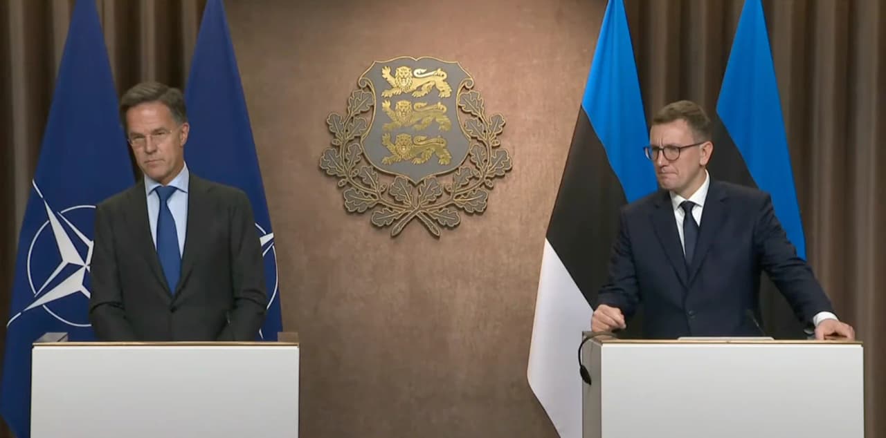 NATO vadovas Estijoje patvirtino, kad artėjančio Rusijos puolimo požymių nėra