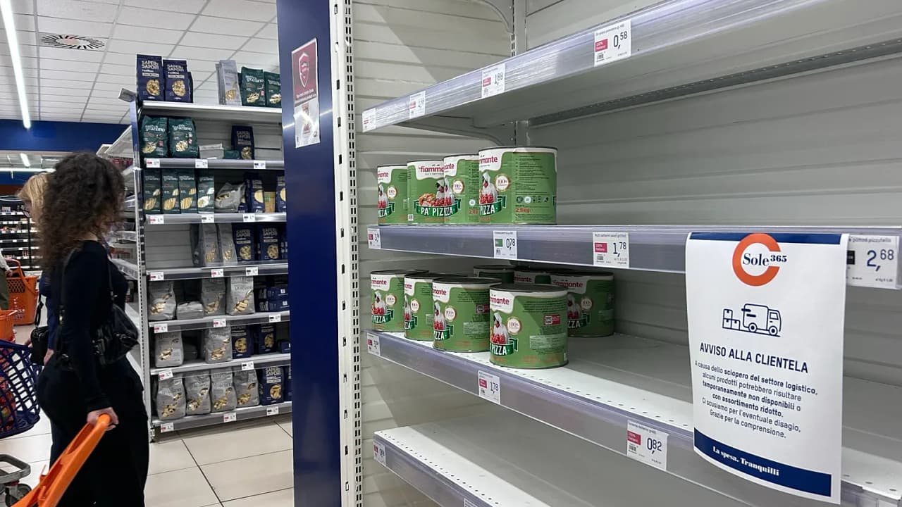Italijoje infliacija pasiekė 5,4 procento