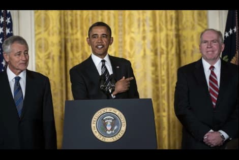 Barackas Obama paskyrė Pentagono ir CŽV vadovus
