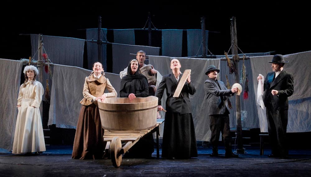 Žemaitės „Trijų mylimų“ premjera Jaunimo teatre. D. Matvejevo nuotr.