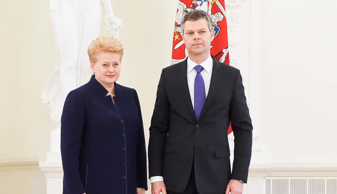VSD vadovas Darius Jauniškis (dešinėje). Nuotr. prezidentas.lt