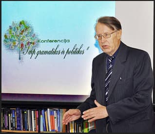 Lituanistas kalbininkas, dr. Pranas Kniūkšta