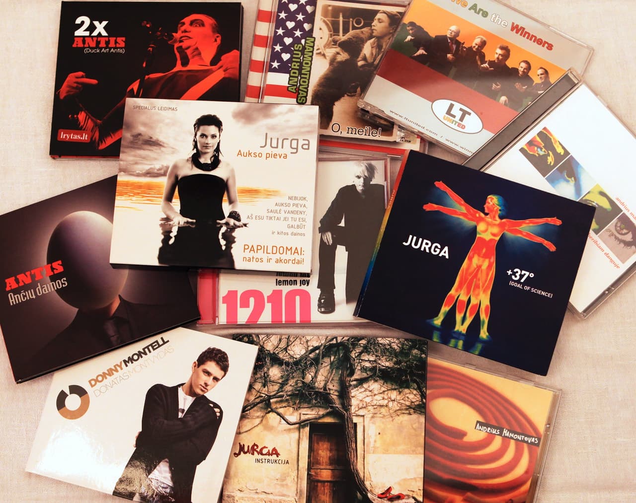 Populiariausi muzikos agentūros M.P.3 išleisti albumai. M.P.3 nuotr.