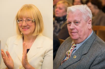 Janina Mateikienė ir Romas Kaunietis
