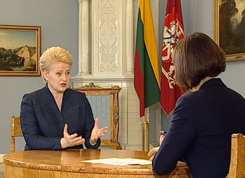 D. Grybauskaitė prisipažino - klaidų ji nedaro