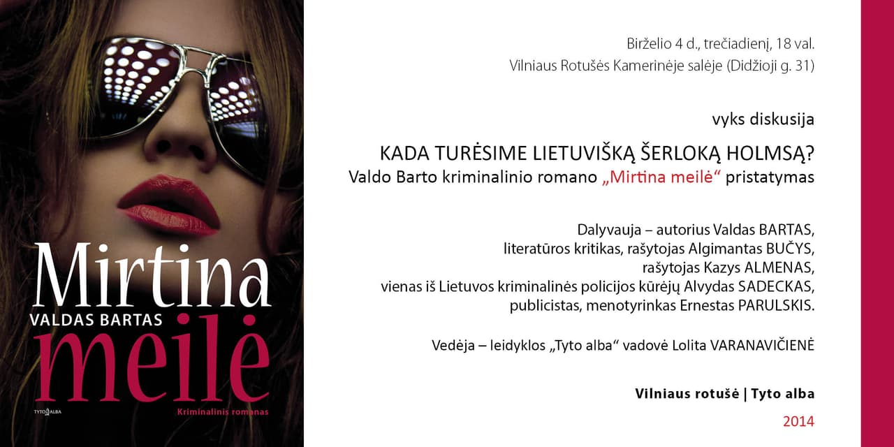 Kada turėsime lietuvišką Šerloką Holmsą?