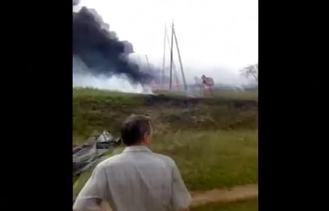 Nauji kadrai apie pirmąsias minutes po „Boeing 777“ katastrofos virš Donbaso
