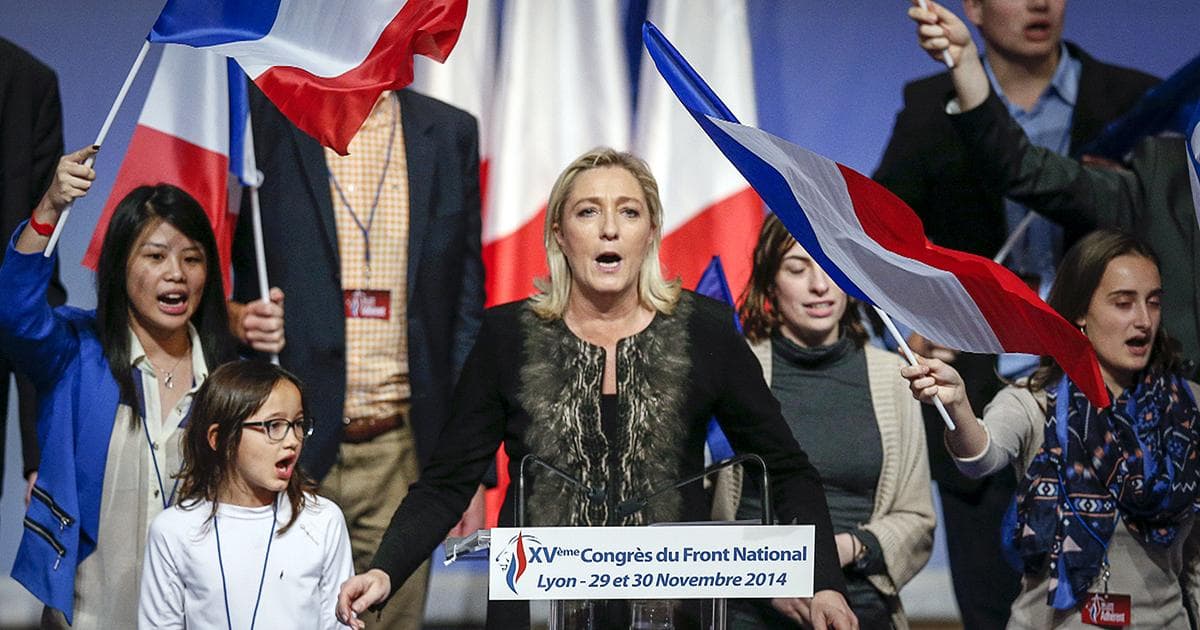 Le Pen: žaviuosi „blaivios galvos“ Putino pasipriešinimu naujajam Vakarų Šaltajam karui