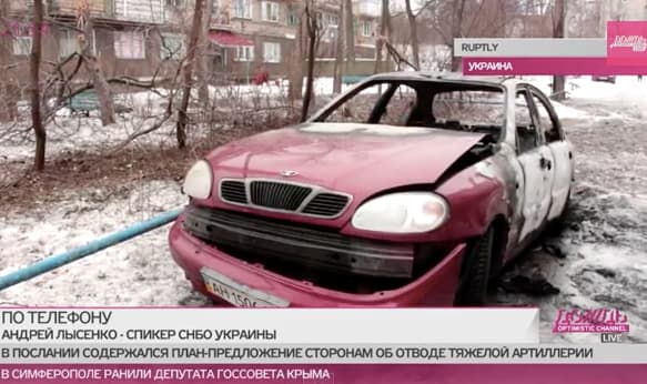 Ukrainos atstovas Andrejus Lysenko: mes neapšaudome Donecko ir Gorlovkos gyvenamųjų rajonų