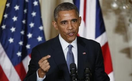 JAV prezidentas Barackas Obama skaitė metinį pranešimą
