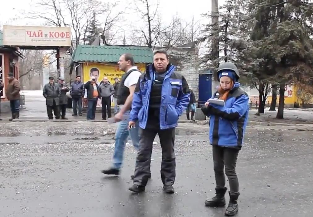 Donecke iš nevilties žmonės kaltina ESBO