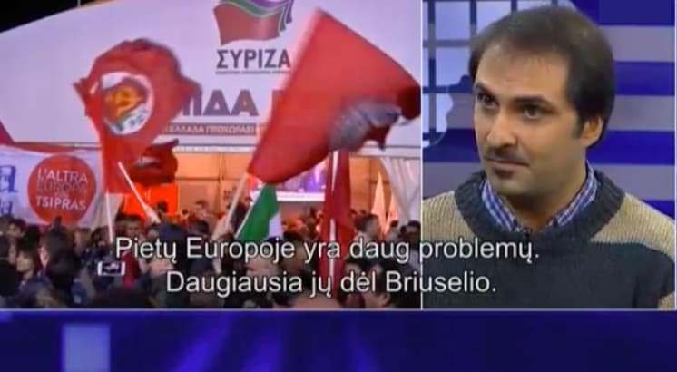 Graikas: Europos lyderiai mus pavertė Europos ir euro zonos eksperimentiniais triušiais. Mes to neleisime