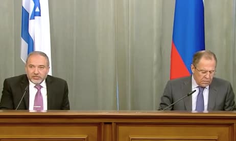Izraelio ir Rusijos užsienio reikalų ministrų spaudos konferencija