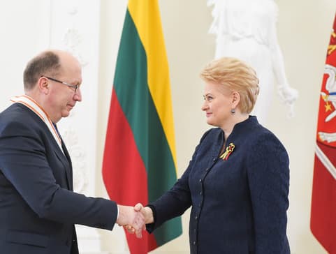 Sėkmingos Lietuvos kūrėjams – valstybės apdovanojimai
