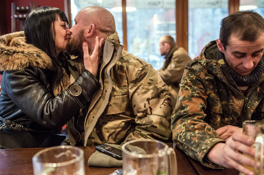 Atsitraukianti Ukrainos armija: chaosas Artiomovske