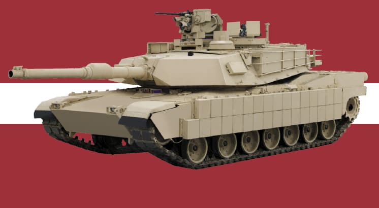 Latvių sėkmė: daugiau kaip 120 vienetų tankų, šarvuočių bei kitokios karinės technikos siunta