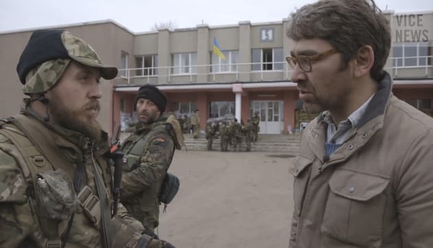 Mariupolis: priešakinė gynybos linija (VICE News – rusiška ruletė)