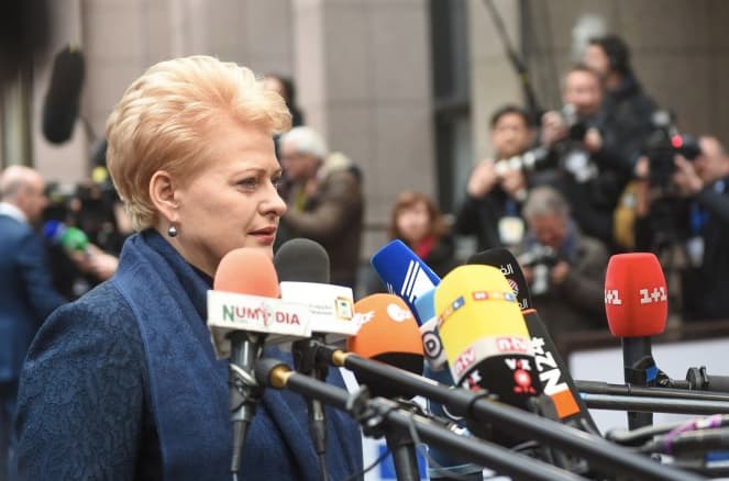 Prezidentė D. Grybauskaitė: teroristai nuosekliai stiprina pozicijas ir telkia naują ginkluotę