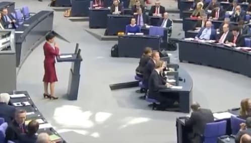S. Vagenknecht žodis A. Merkel