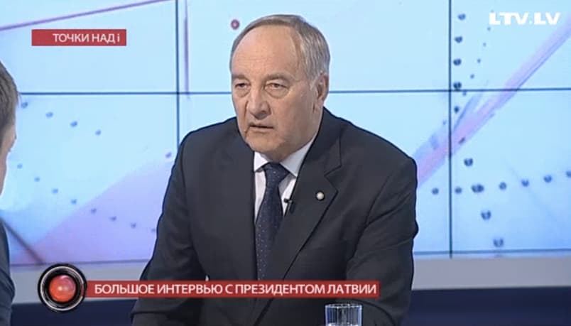 Latvijos prezidentas Andris Bėrzinis: Grybauskaitės pasisakymai neatitinka realybės