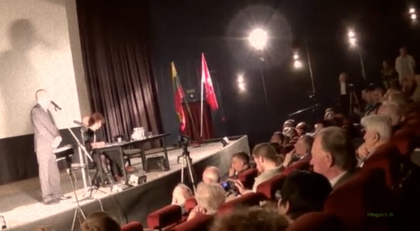 Romualdo Ozolo pranešimas „Pasiryžimas visuomeniniam budėjimui“