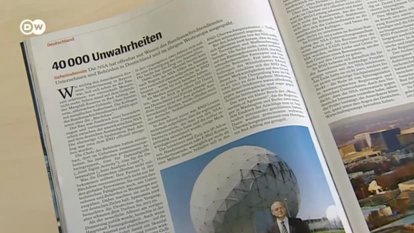 Deutsche Welle: vokiečių žvalgyba padėjo JAV šnipinėti Europoje
