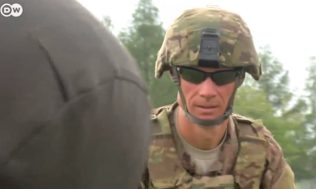„Deutsche Welle“: amerikiečių kariniai instruktoriai Ukrainoje – DW ekskliuzyvas
