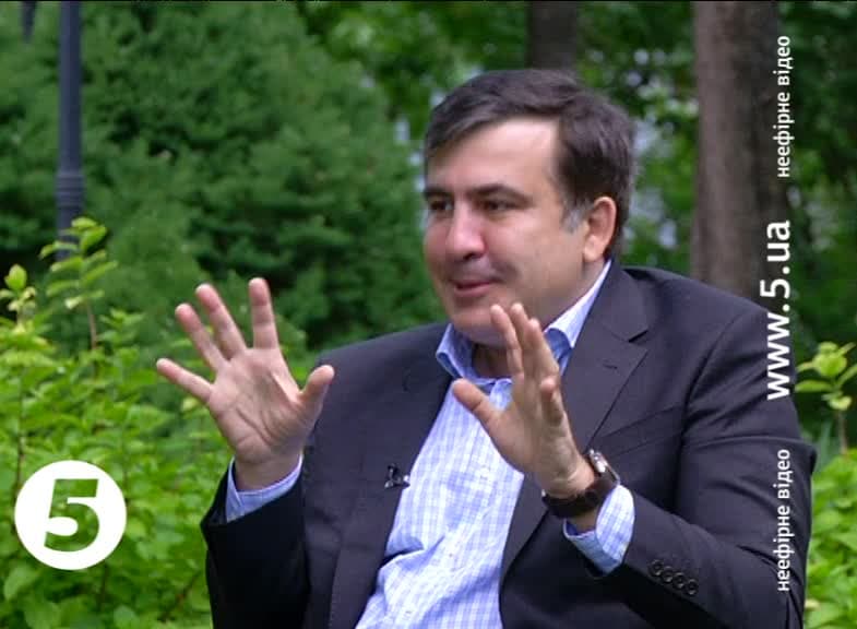 Interviu su nauju Ukrainos piliečiu, Odesos srities gubernatoriumi Michailo Saakašvili