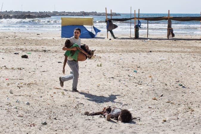 Izraelio karo mašinos nužudytas vaikas. Nes palestinietis. Nes teroristas.