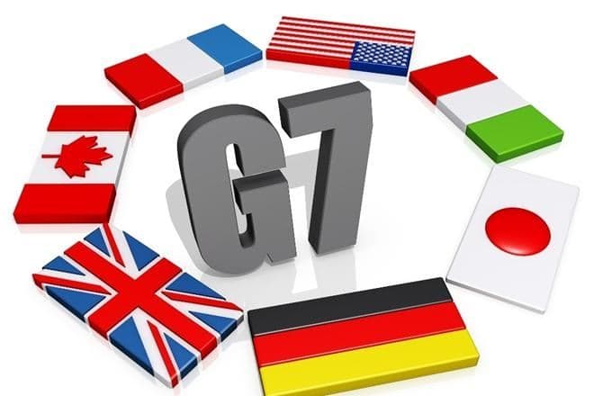 G7 be Rusijos