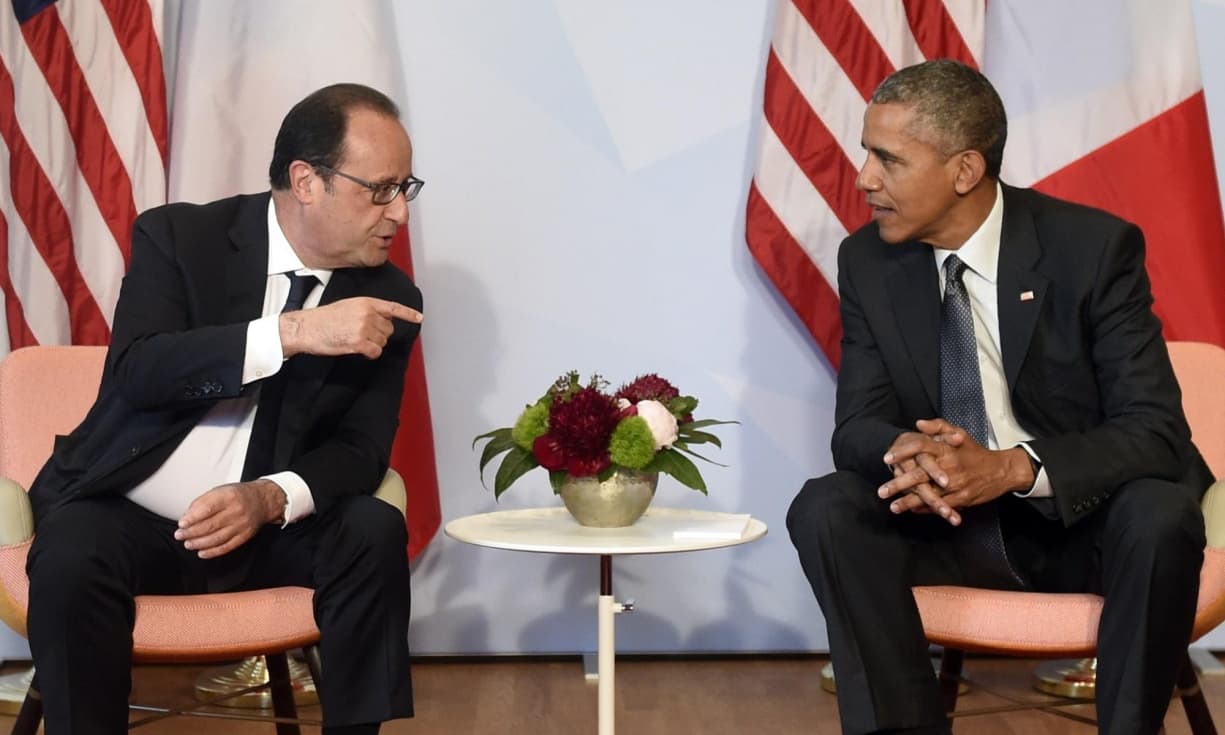 Barakas Obama patikino Fransua Olandą, kad jo nesiklausoma