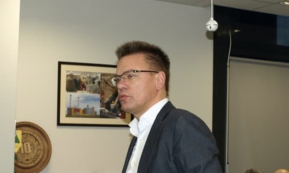 UAB „Vilniaus energija“ vadovas Linas Samuolis. Nuotr. lsta.lt