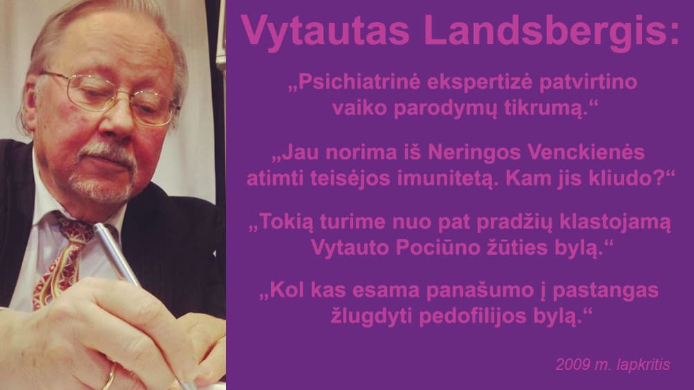 Pats metas visiems laikams nutildyti violetinius konservatorius
