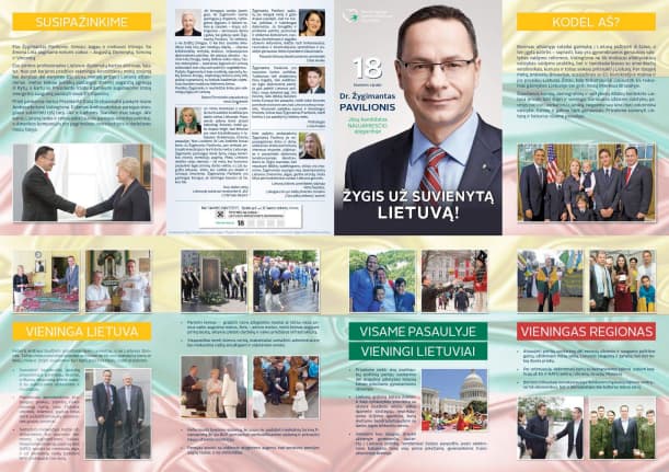 Ar tai prezidentinės ambicijos?