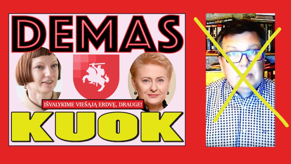 Startuoja iniciatyva DEMASKUOK (demaskuotas V. Putino melas, esą jis atsisakė Lietuvos)