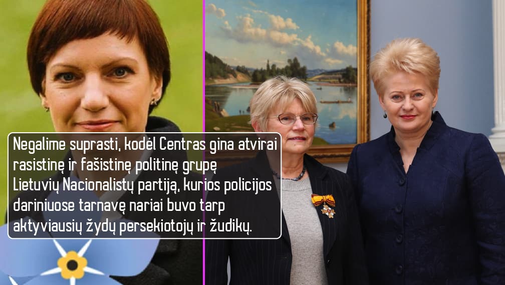 Pagrindinio valstybinio propagandinio kanalo vadovė, buvęs delfi.lt veidas Monika Garbačiauskaitė-Budrienė (kairėje) ir Teresė Birutė Burauskaitė (viduryje).