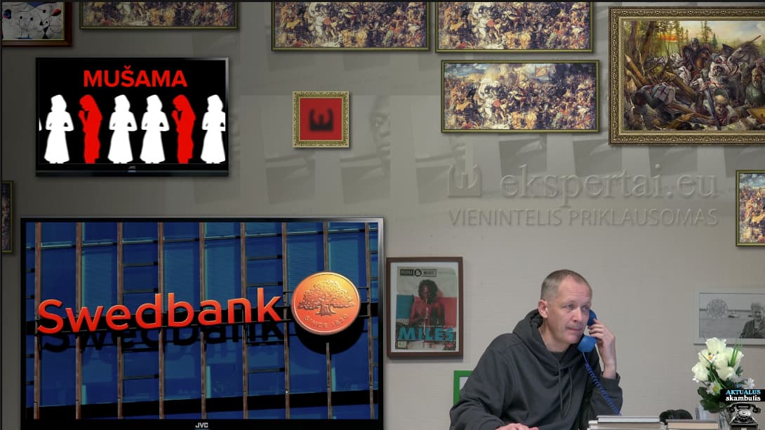 „SWEDBANK“ atskleidė, kad tarptautinė media grupė „ROSSIYA SEGODNYA“ susijusi su teroristų finansavimu ir pinigų plovimu