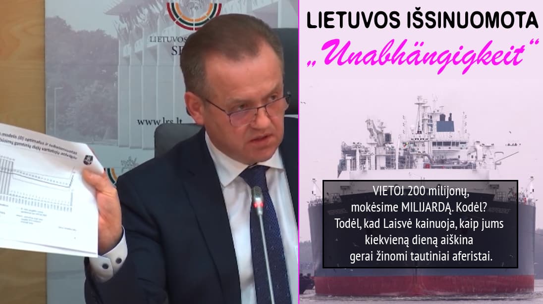 A. Skardžius išsamiai pristatė amžiaus aferos detales: pirkom laivą, nusipirkom nuomą
