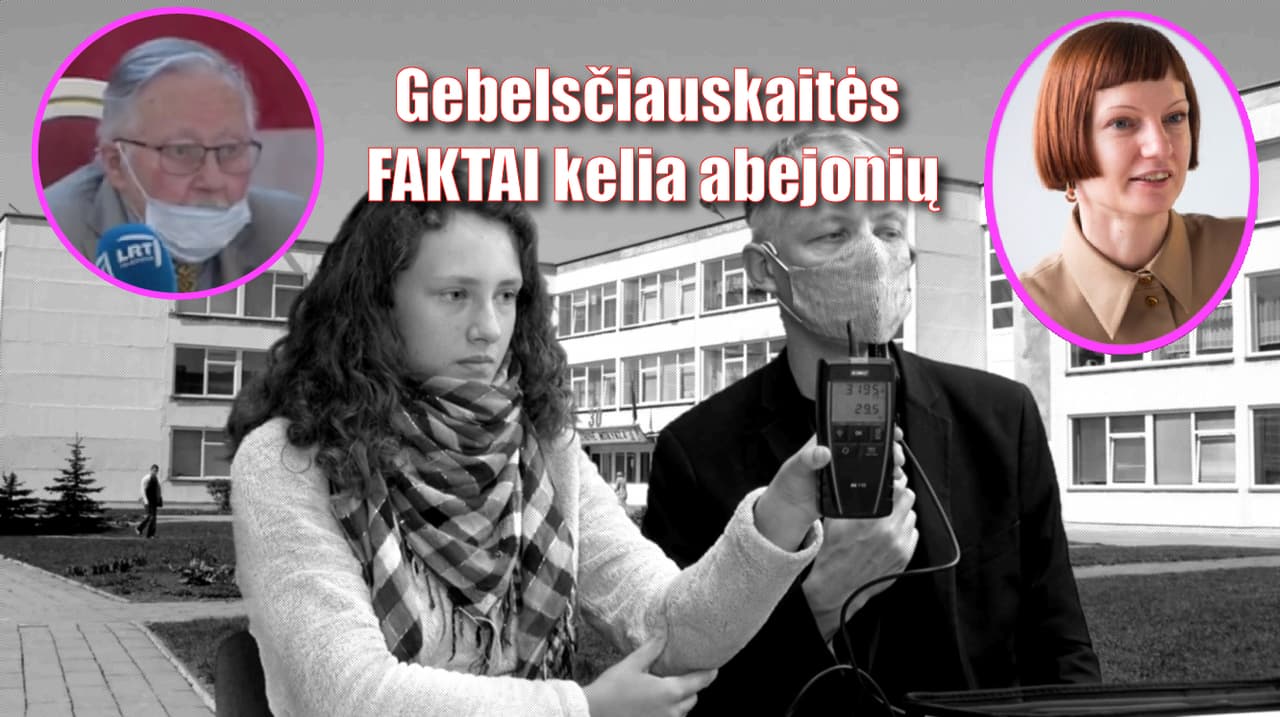 M. Garbačiauskaitės-Budrienės skelbiami FAKTAI apie veido kaukes akivaizdžiai melagingi