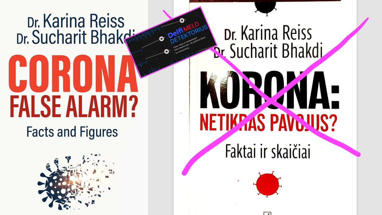 Išleistos knygos lietuvių kalba „Korona. Netikras pavojus?“ nutarta neplatinti, „nes jau praėjęs truputėlį laikas“