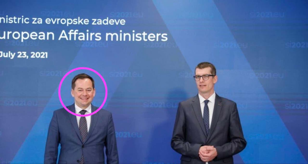 Arnoldas Pranckevičius (galvutė pažymėta violetiniu apskritimu). Nuotr. urm.lt