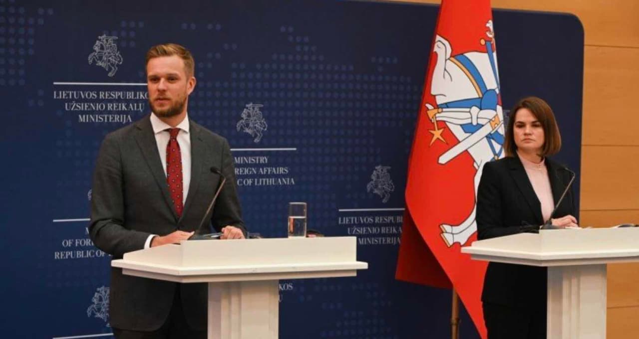G. Landsbergis padėkojo išrinktai Baltarusijos prezidentei už primintą kovos už laisvę ir demokratiją svarbą