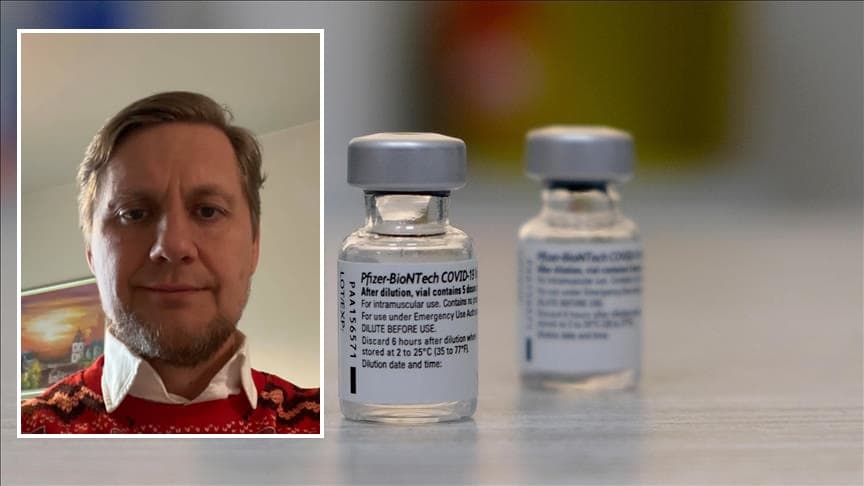 Dr. Vaidotas A. Vaičaitis ir vakcinos.