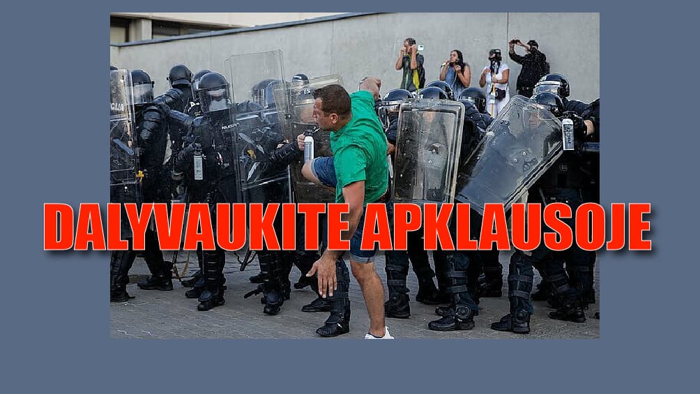 APKLAUSA: „Kas atsakingas už neramumus prie Seimo po 2021 m. rugpjūčio 10 d. mitingo?“