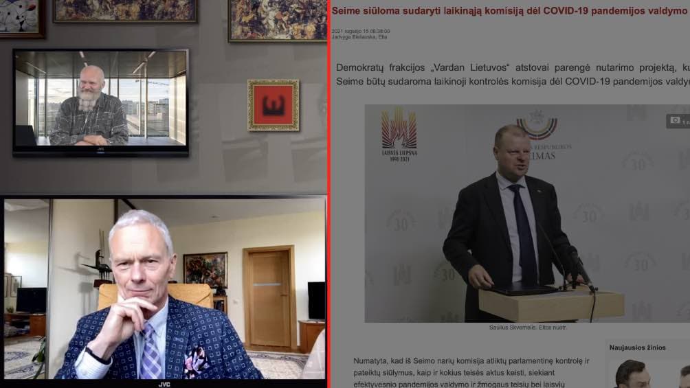 Kovotojui su Covid-19 siūloma paviešinti, kas ir kokius slaptus duomenis jam pateikė