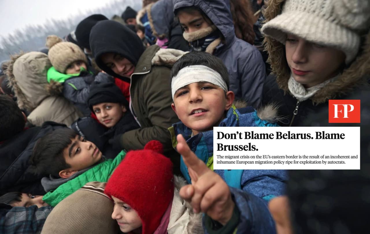„Foreign Policy“: Nekaltinkite Baltarusijos. Kaltinkite Briuselį