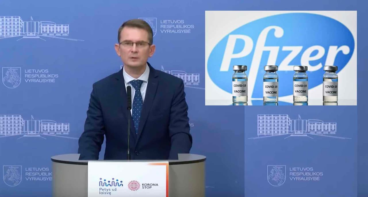 Visą informaciją apie „Pfizer“ vakciną nuo Covid-19 ligos, sužinosime 2076 metais