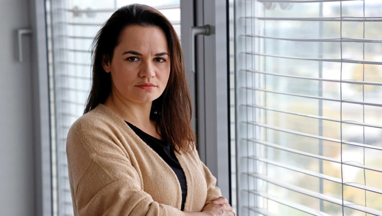 Baltarusijos prezidentė stipriai sukritikavo Vokietijos kanclerę