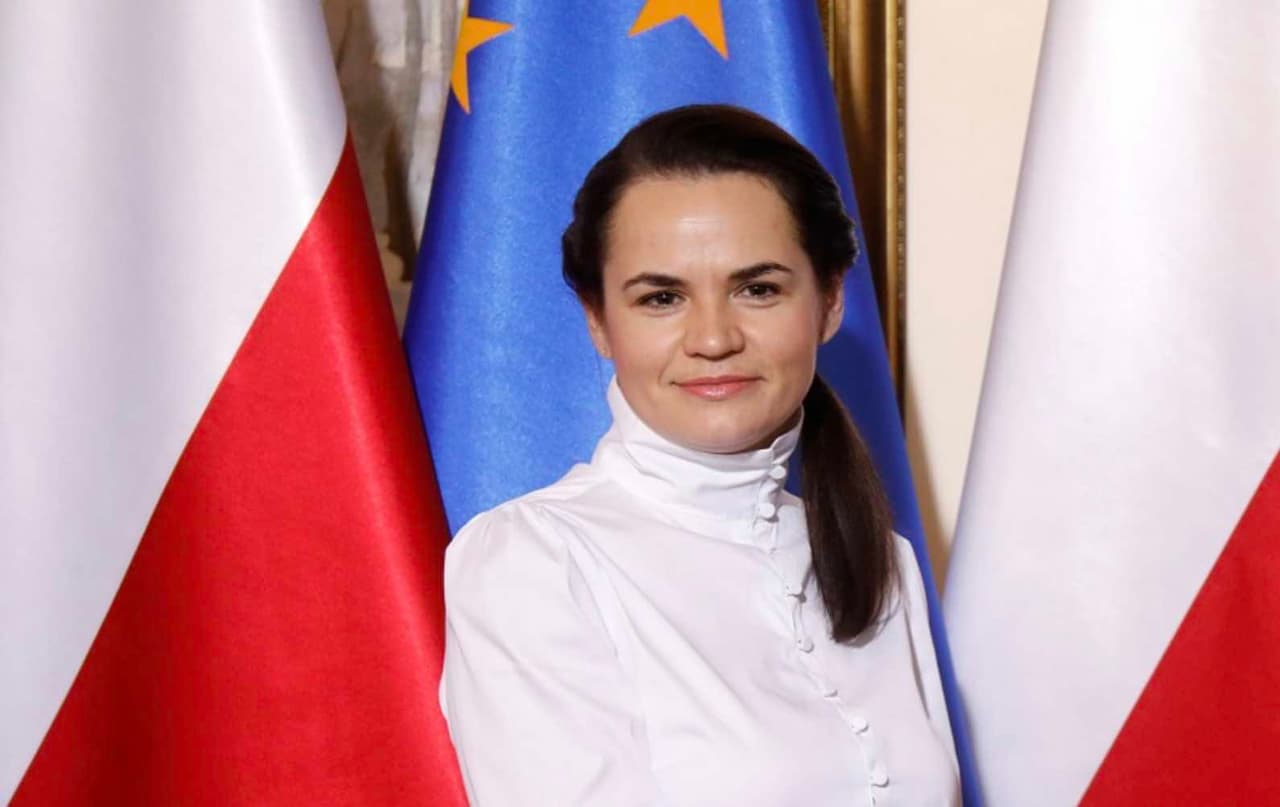 Baltarusijos prezidentė S. Tichanovskaja padrąsino EP narius