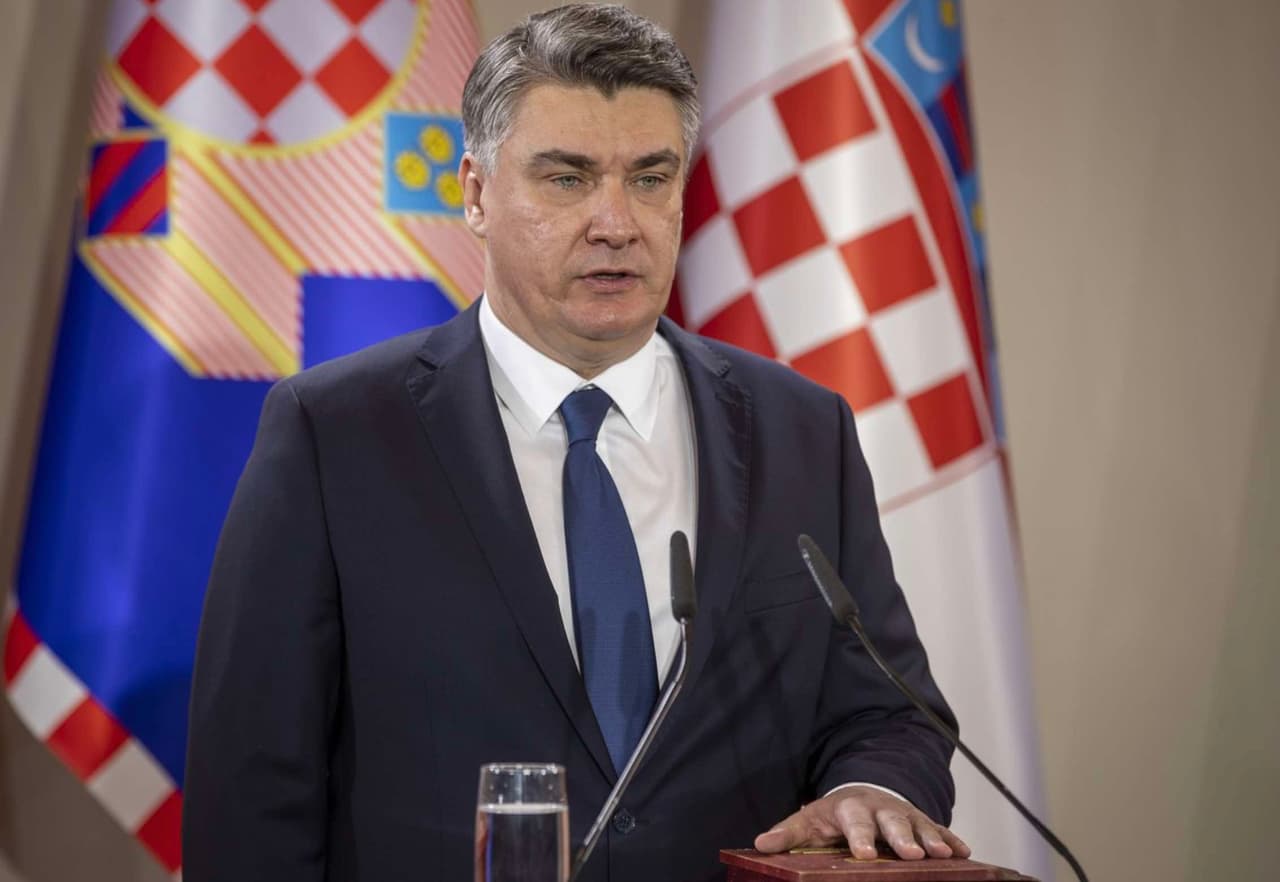 Kroatijos prezidentas teigia, esą Kroatija išstoja iš pasaulinio COVID-19 klubo